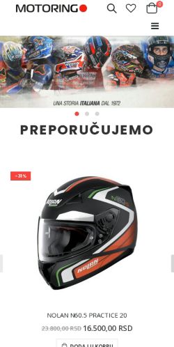 Mobile page screenshot