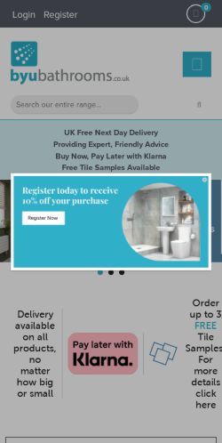 Mobile page screenshot