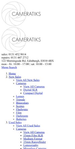Mobile page screenshot