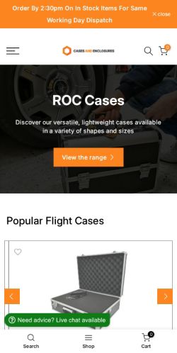 Mobile page screenshot