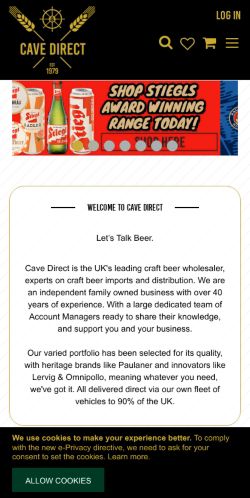 Mobile page screenshot