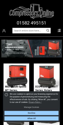 Mobile page screenshot