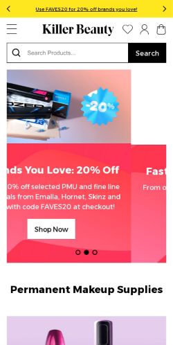 Mobile page screenshot