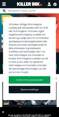 Mobile page screenshot