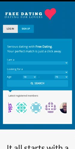 Mobile page screenshot