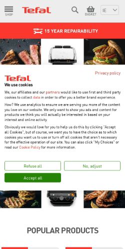 Mobile page screenshot