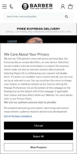 Mobile page screenshot
