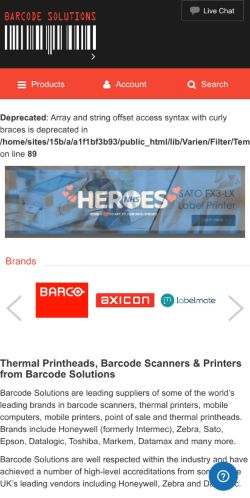 Mobile page screenshot