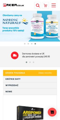 Mobile page screenshot