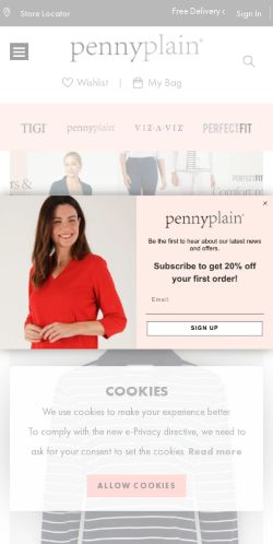 Mobile page screenshot