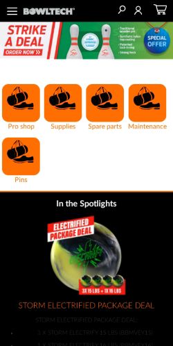 Mobile page screenshot