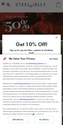 Mobile page screenshot