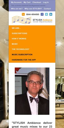 Mobile page screenshot