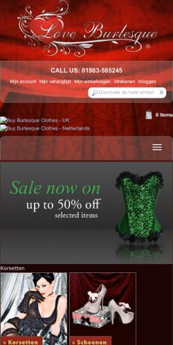 Mobile page screenshot
