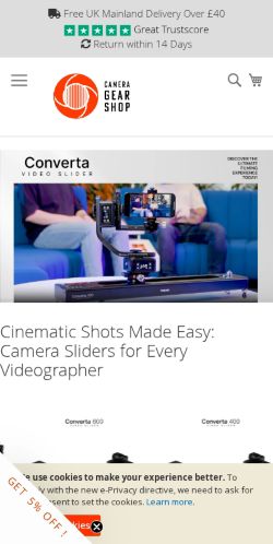 Mobile page screenshot
