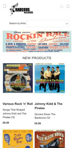 Mobile page screenshot