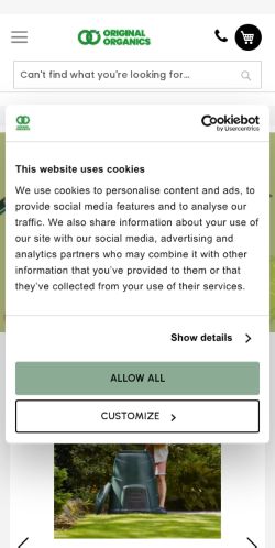 Mobile page screenshot