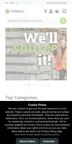 Mobile page screenshot