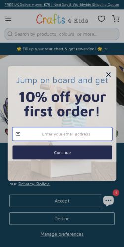 Mobile page screenshot
