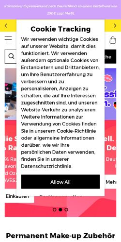 Mobile page screenshot