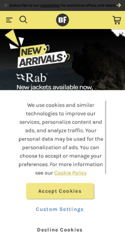 Mobile page screenshot