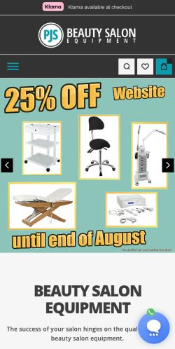 Mobile page screenshot