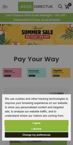 Mobile page screenshot
