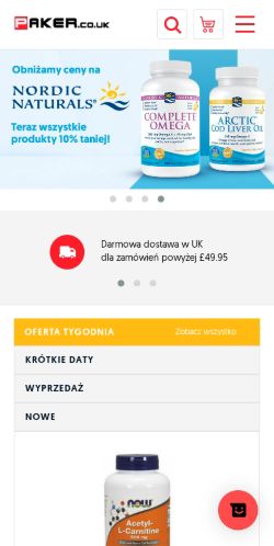 Mobile page screenshot