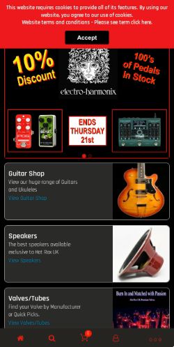 Mobile page screenshot