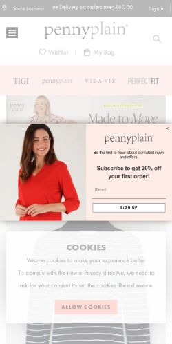 Mobile page screenshot