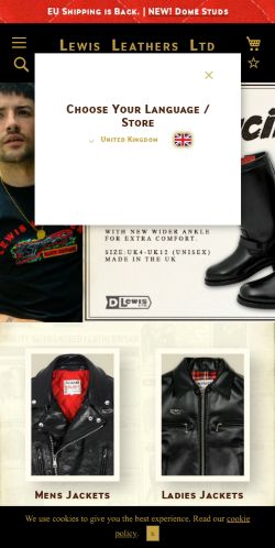 Mobile page screenshot