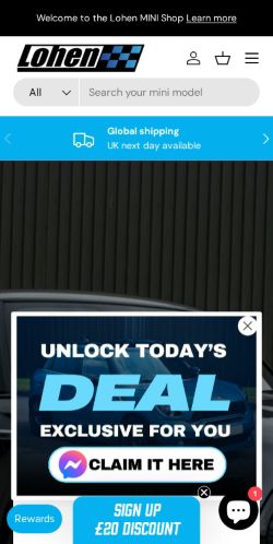 Mobile page screenshot