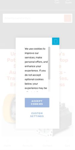Mobile page screenshot