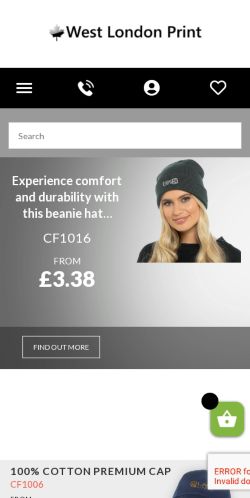 Mobile page screenshot