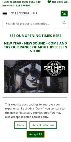 Mobile page screenshot