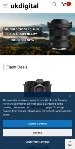 Mobile page screenshot