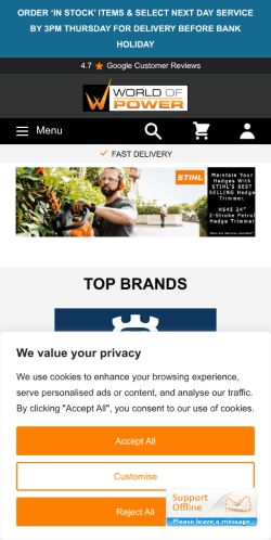 Mobile page screenshot