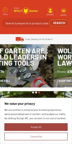 Mobile page screenshot