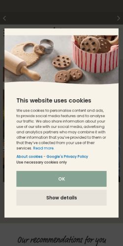 Mobile page screenshot