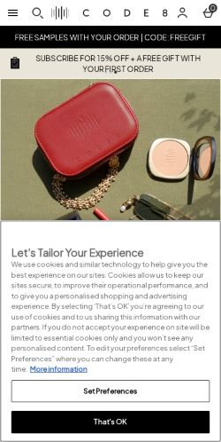 Mobile page screenshot