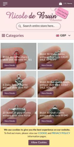 Mobile page screenshot