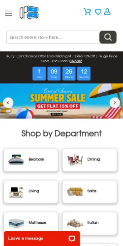 Mobile page screenshot