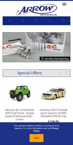 Mobile page screenshot