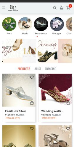 Mobile page screenshot