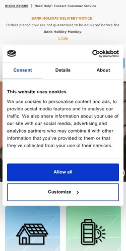 Mobile page screenshot