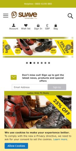 Mobile page screenshot