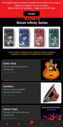 Mobile page screenshot