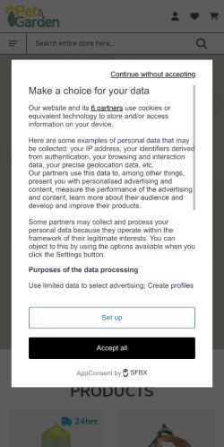 Mobile page screenshot