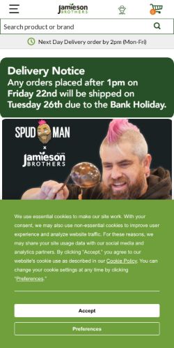 Mobile page screenshot