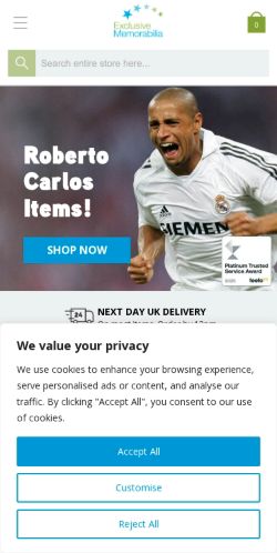 Mobile page screenshot